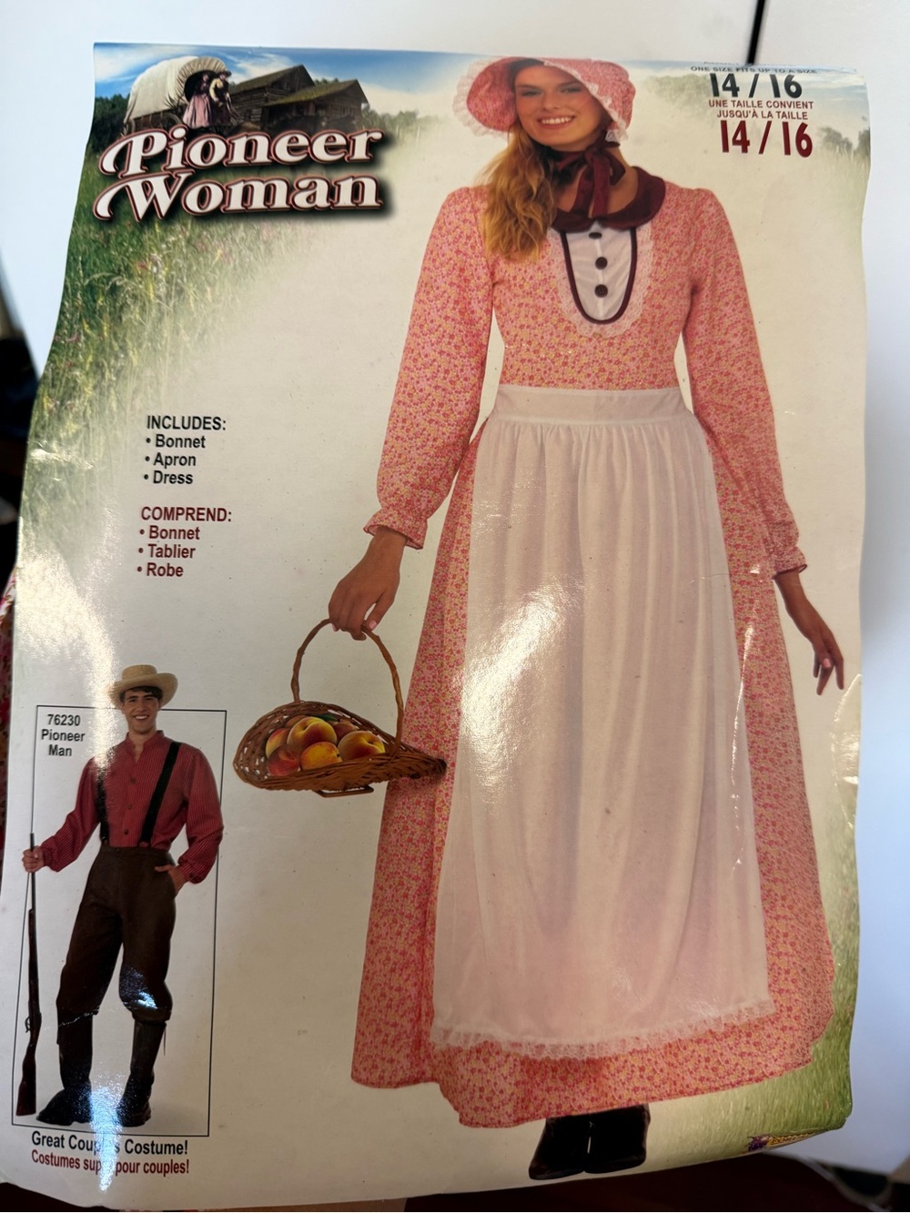 New Pioneer Woman Costume - little house on the prairie. Theater, reenactment
